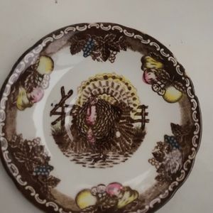 King Tom antique plate by Ironstone